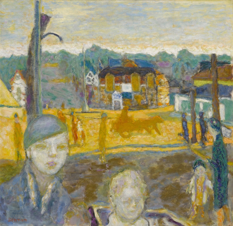 LA PROMENADE DES ENFANTS (ARCACHON) by Pierre Bonnard