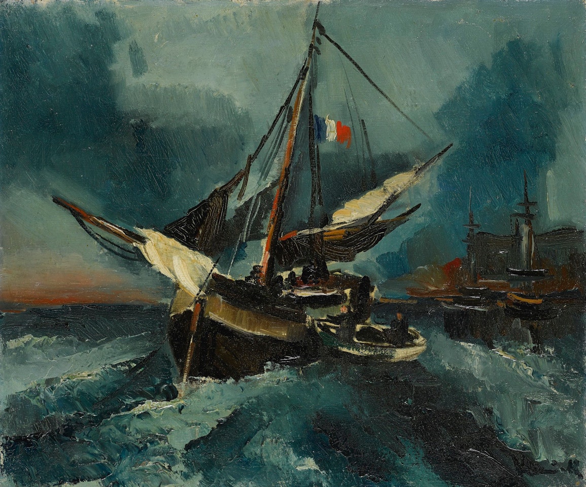 BATEAU DE PÊCHE by Maurice de Vlaminck