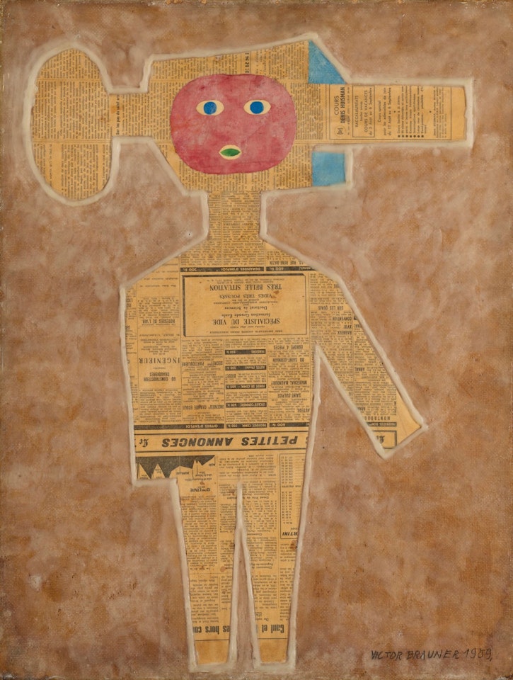 LE SPÉCIALISTE DU VIDE—PETITE ANNONCÉS by Victor Brauner