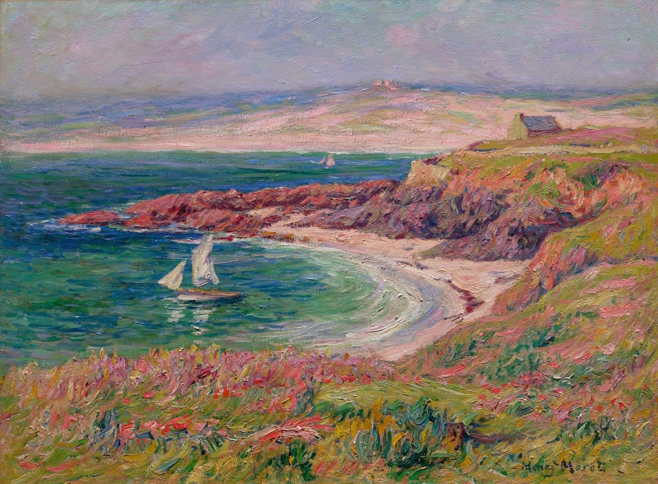BAIE DE TROUVILLE, COTENTIN by Henry Moret