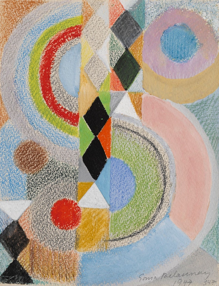 RYTHME COULEUR, NO. 347 by Sonia Delaunay