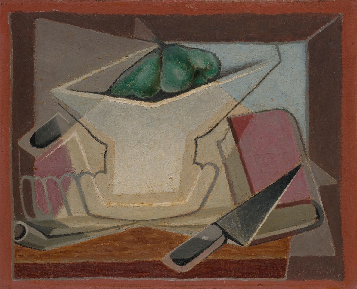 COMPOTIER ET LIVRE by Juan Gris