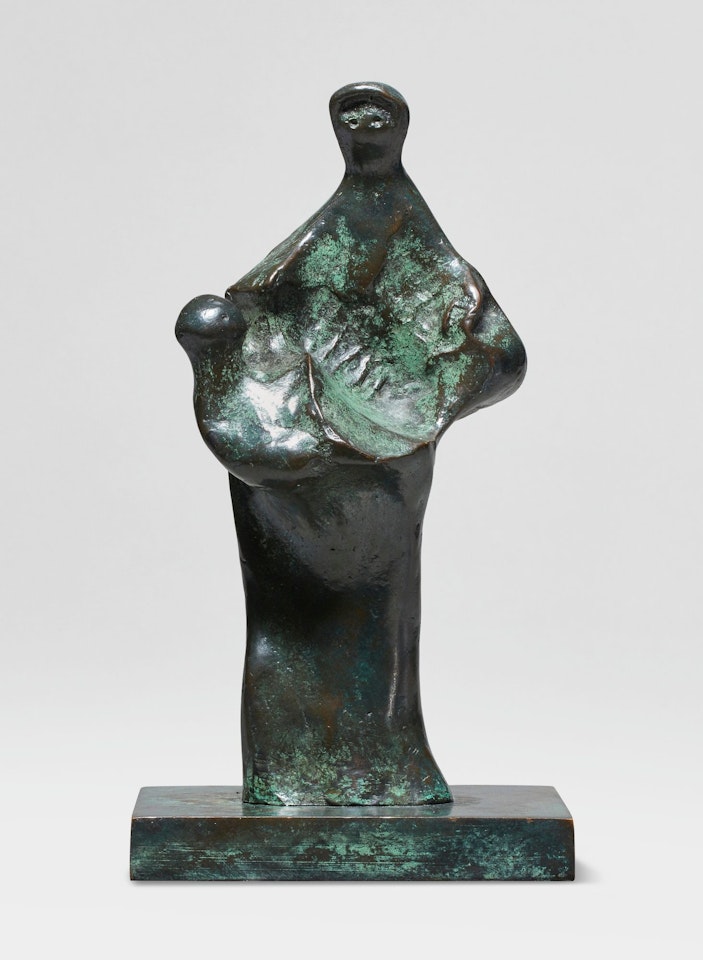 MOTHER HOLDING CHILD by Henry Moore