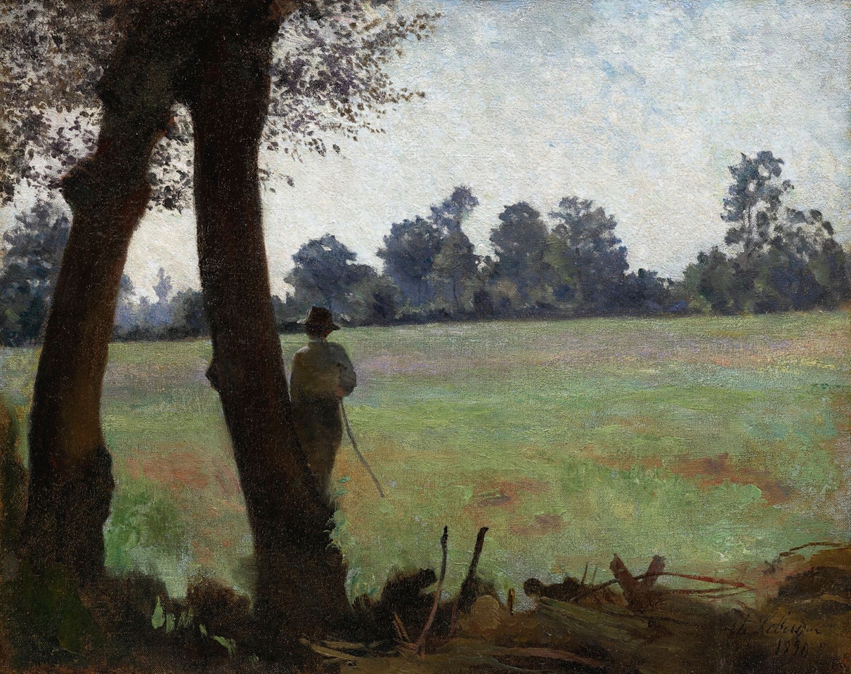 PAYSAGE, LE PÊCHEUR by Henri Lebasque