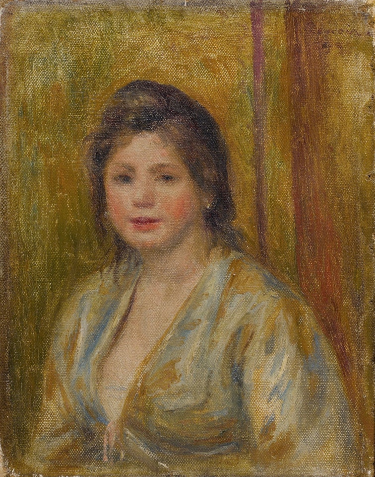 PORTRAIT DE FEMME by Pierre-Auguste Renoir