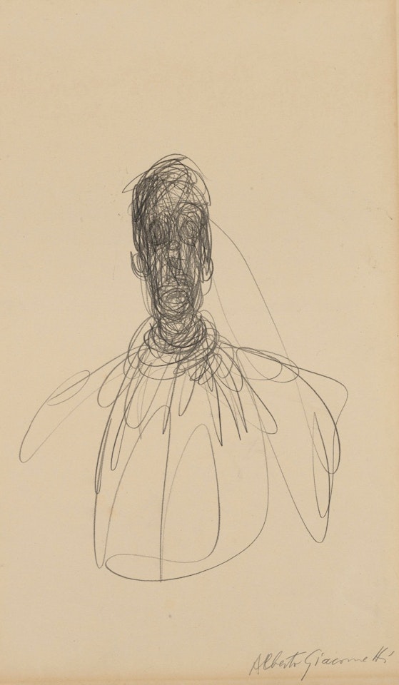 TÊTE D'HOMME by Alberto Giacometti