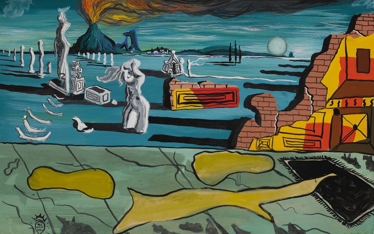 DREAM OF VENUS by Salvador Dali