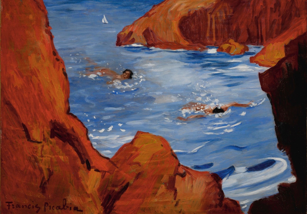 LES CALANQUES by Francis Picabia