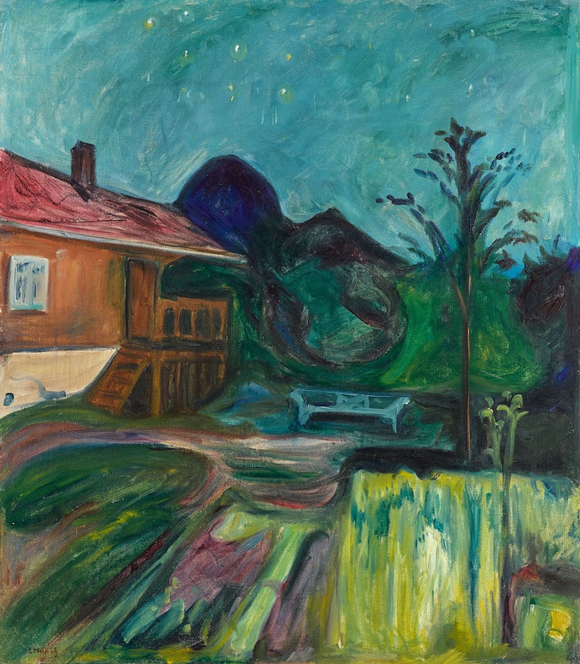 SOMMERNATT (SUMMER NIGHT) by Edvard Munch