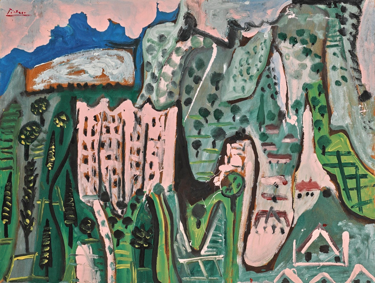 PAYSAGE by Pablo Picasso