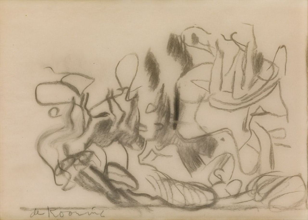 Untitled (seated And Reclining Women) by Willem de Kooning