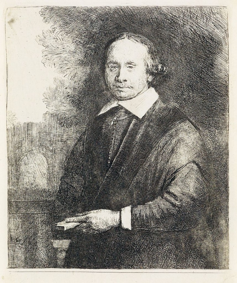 Jan Antonides Van Der Linden, Physician by Attributed to Rembrandt Harmensz van Rijn