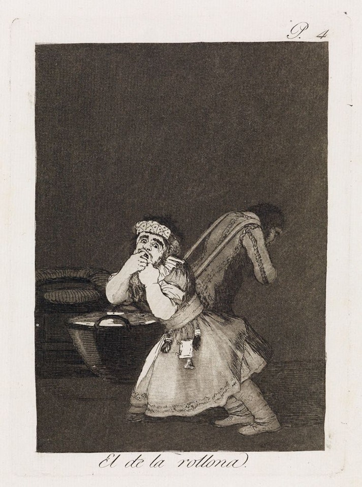 El De La Rollona by Francisco José de Goya