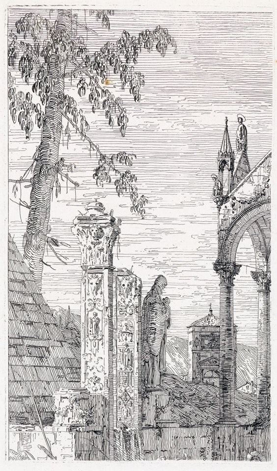 The Bishop's Tomb by Canaletto