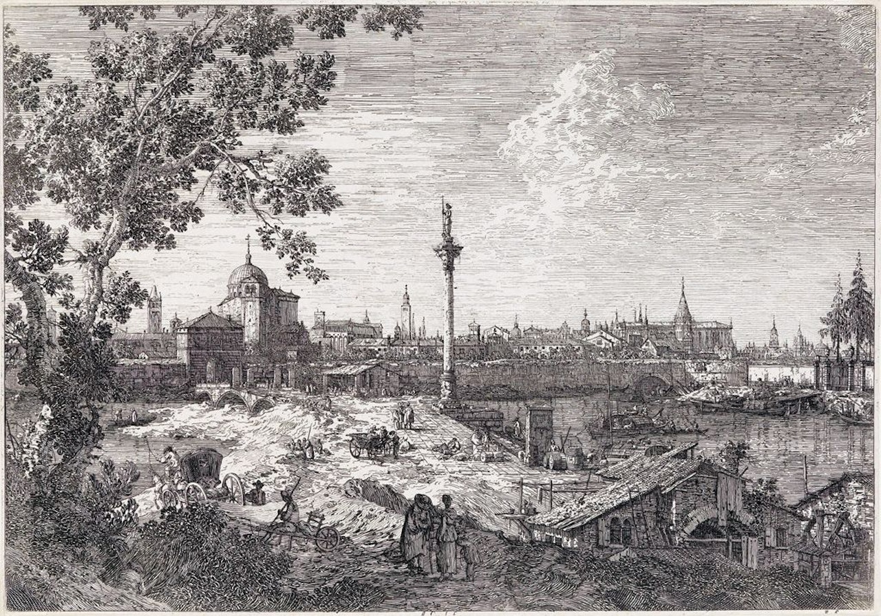 An Imaginary View Of Padua by Canaletto