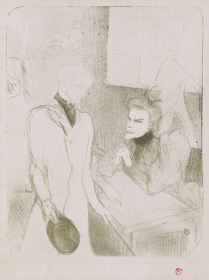 Brandès Et Le Bargy, Dans Cabotins by Henri de Toulouse-Lautrec