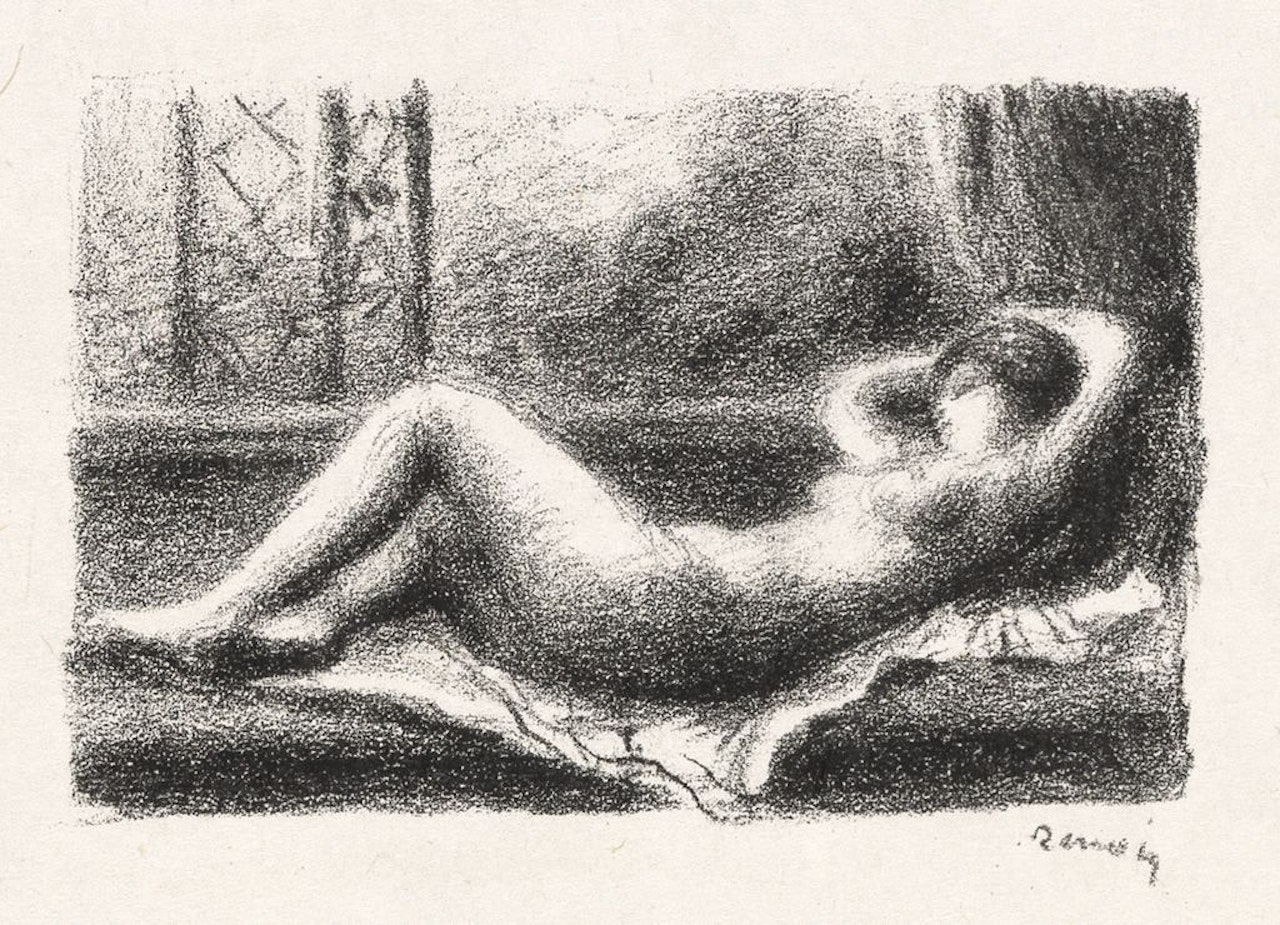 Odalisque by Pierre-Auguste Renoir