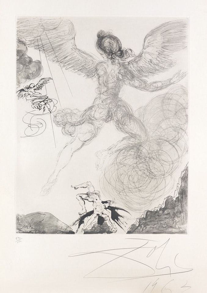 Icarus by Salvador Dali