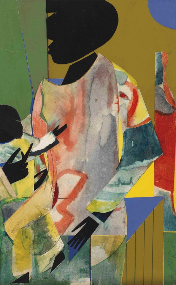 Mama's Knee by Romare Bearden