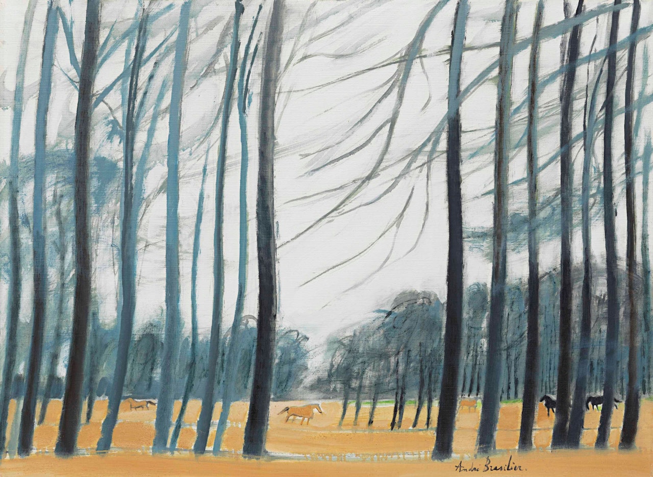 Paysage d'Anjou by André Brasilier