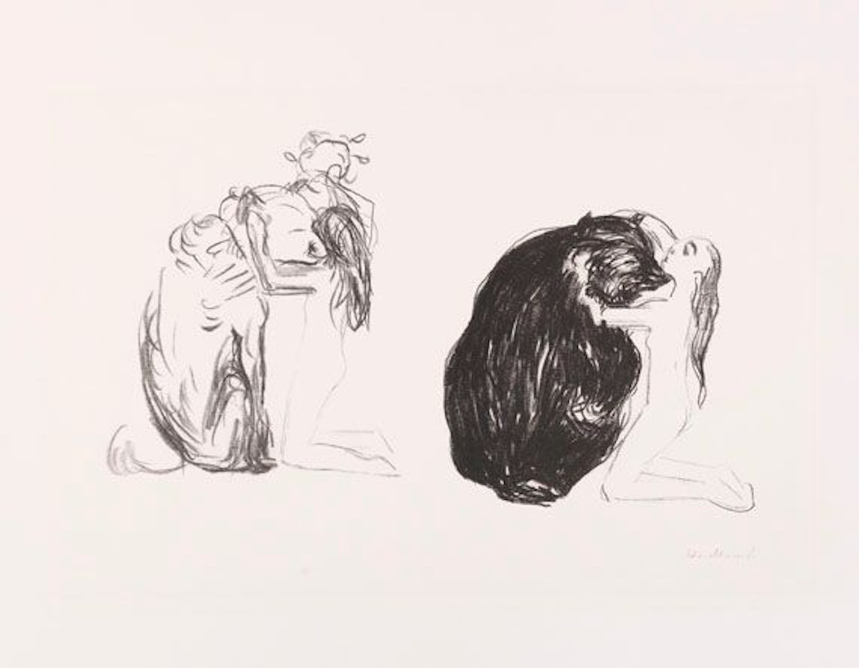 Bjørnen (Der Bär) by Edvard Munch
