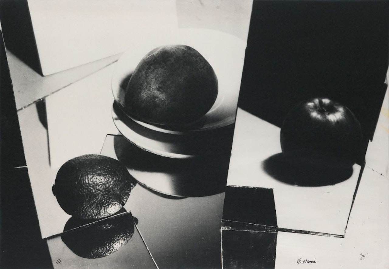 Still Life With Mirrors And Fruit by Florence Henri