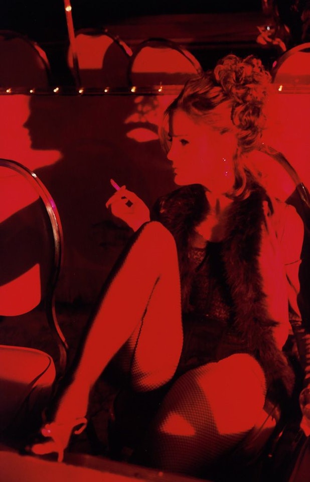Jennifer Jason Leigh At The Bar, Seventh Veil, L.a by Nan Goldin