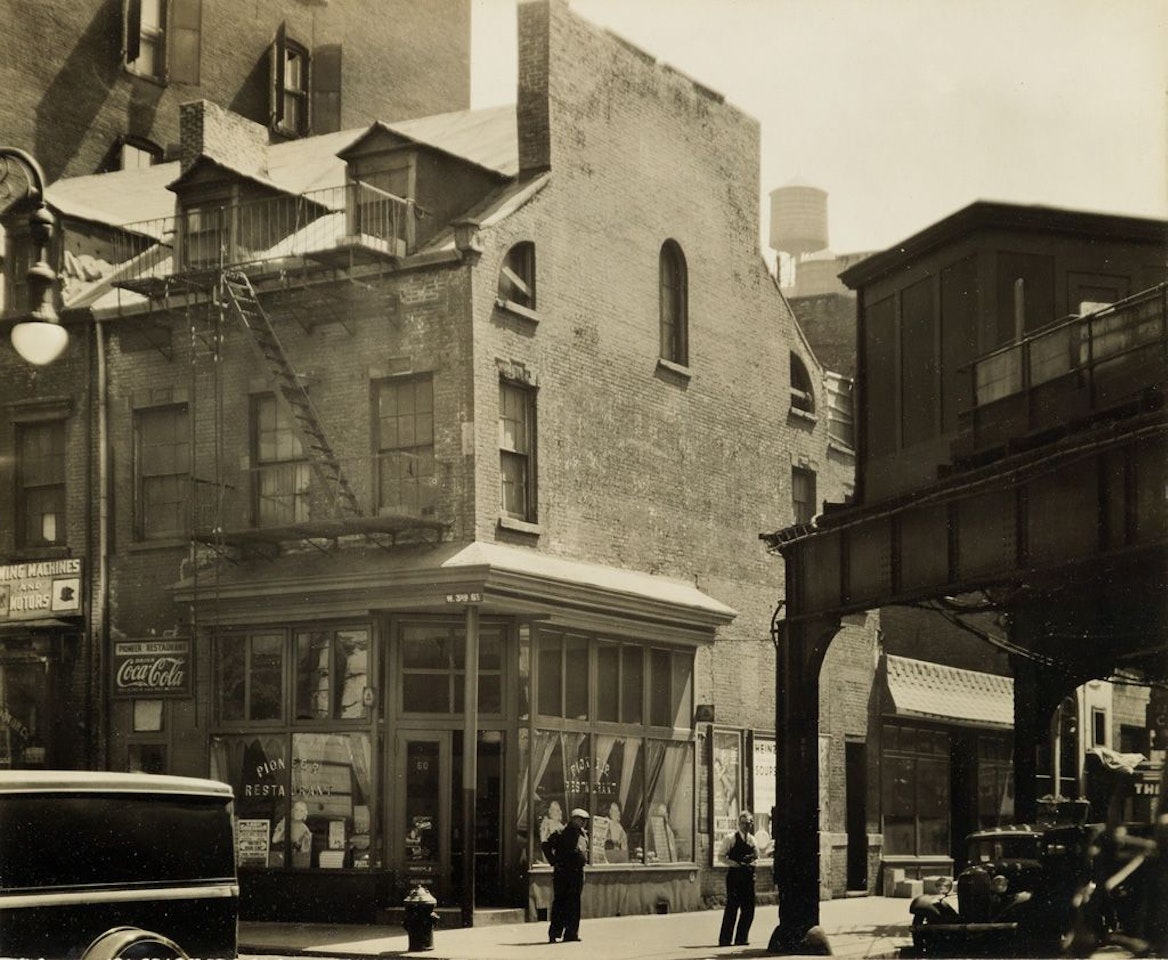 Pioneer Restaurant by Berenice Abbott