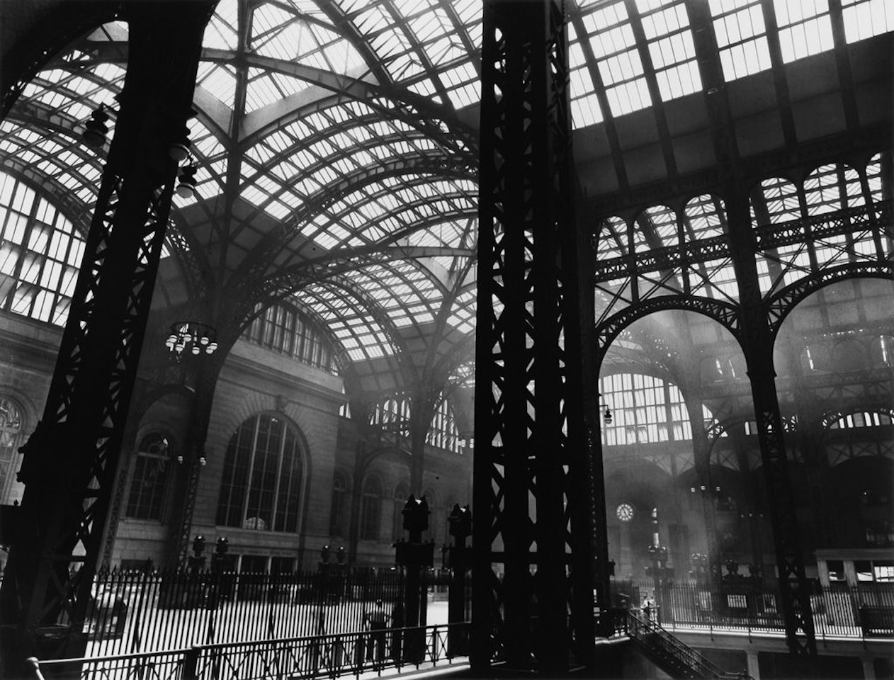 Penn Station; Designer's Window; House, Belfast by Berenice Abbott