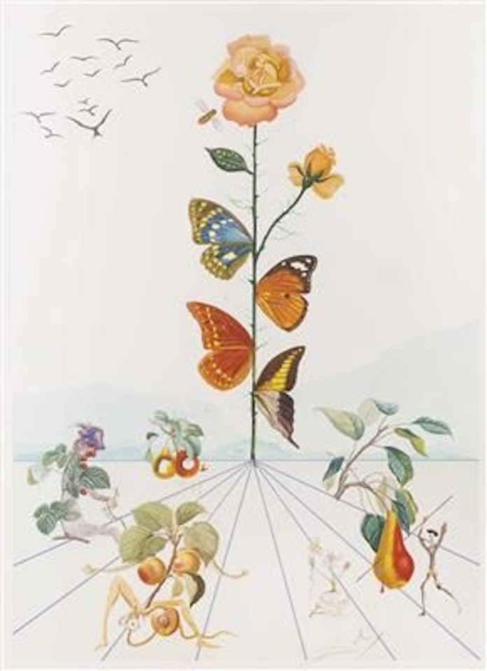 Flordali II by Salvador Dali