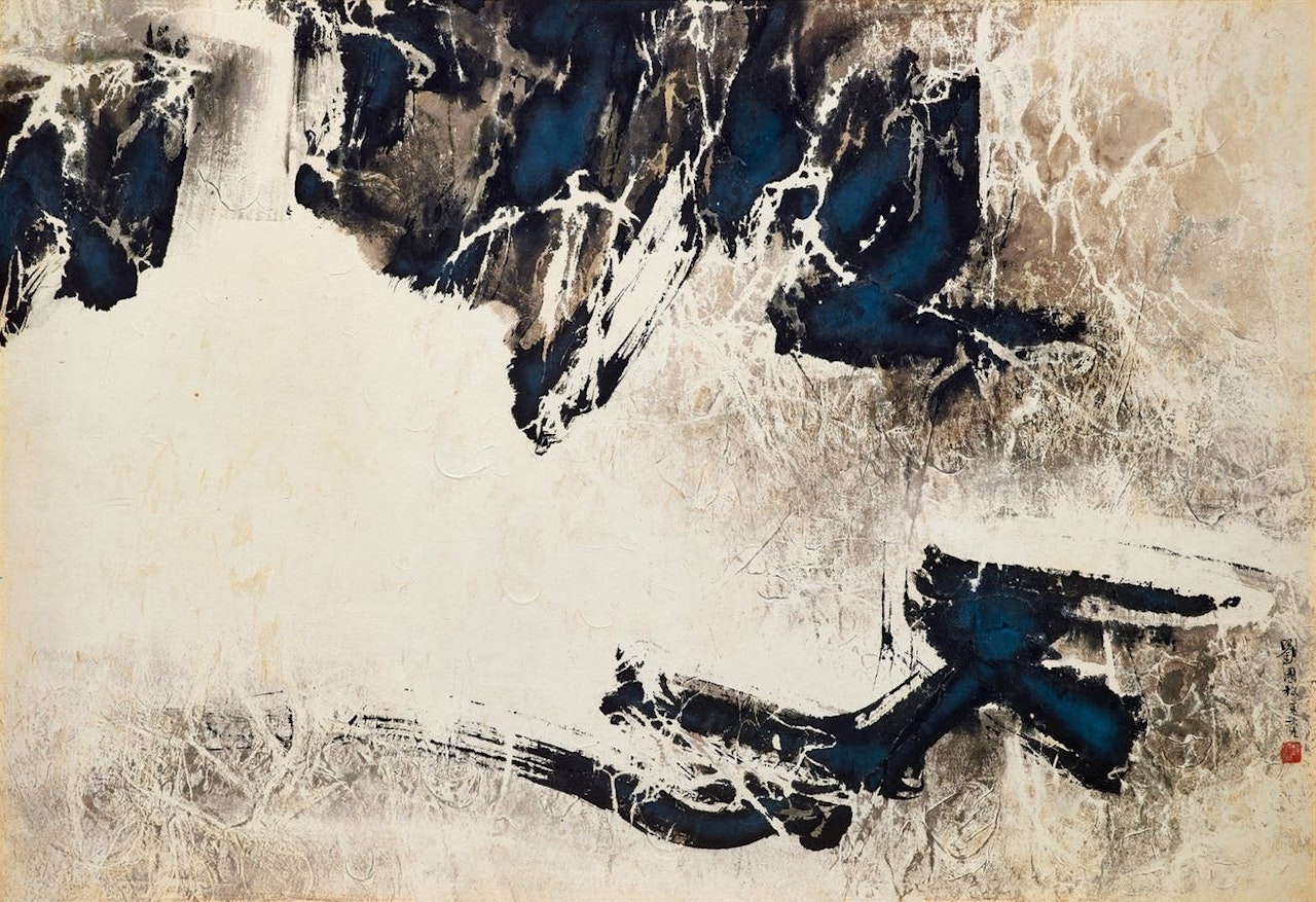 Snowy River by Liu Kuo-Sung (Liu Guosong)