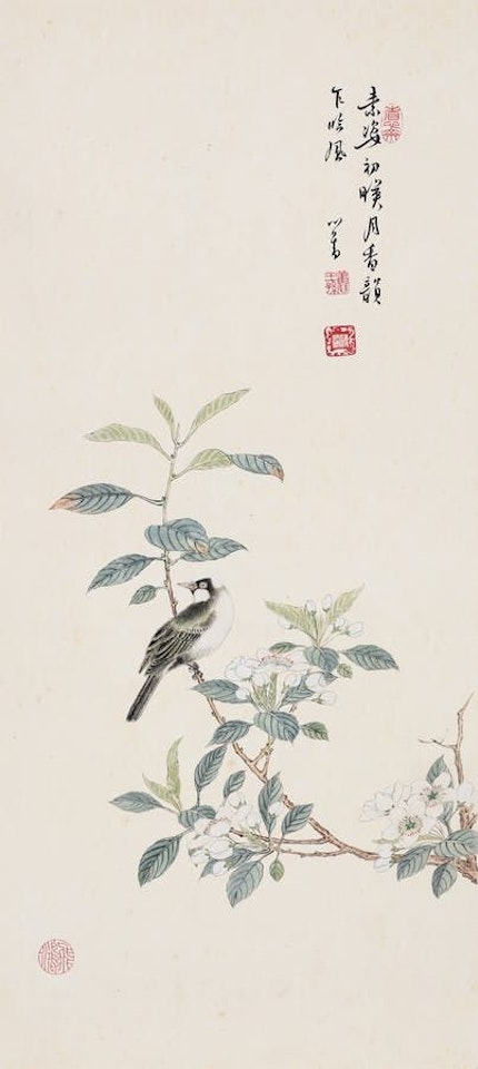 BIRDS AND FLOWERS by Pu Ru