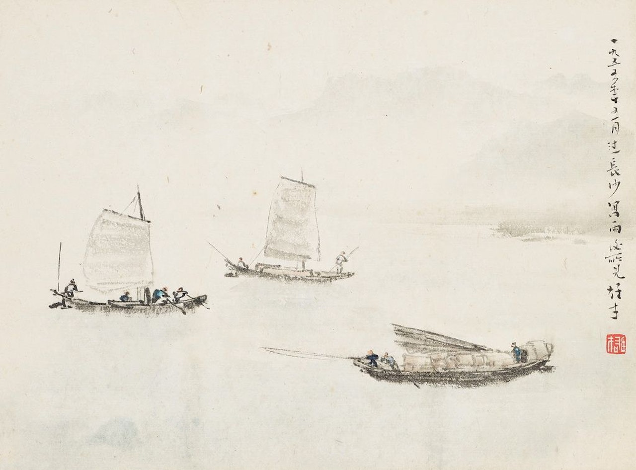 After Rain In Changsha by Li Xiongcai