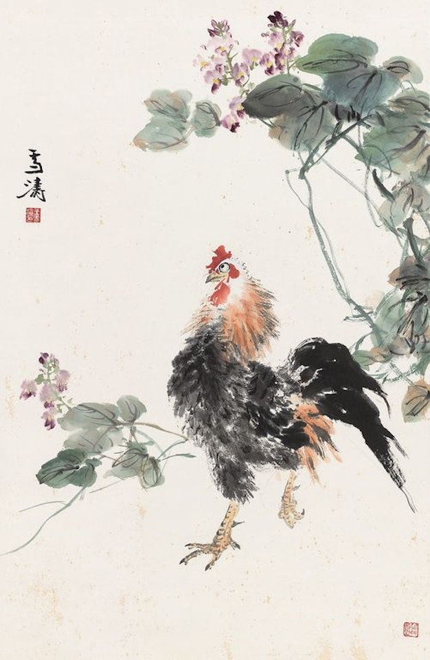 Rooster by Wang Xuetao