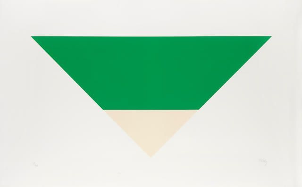 Green/White by Ellsworth Kelly