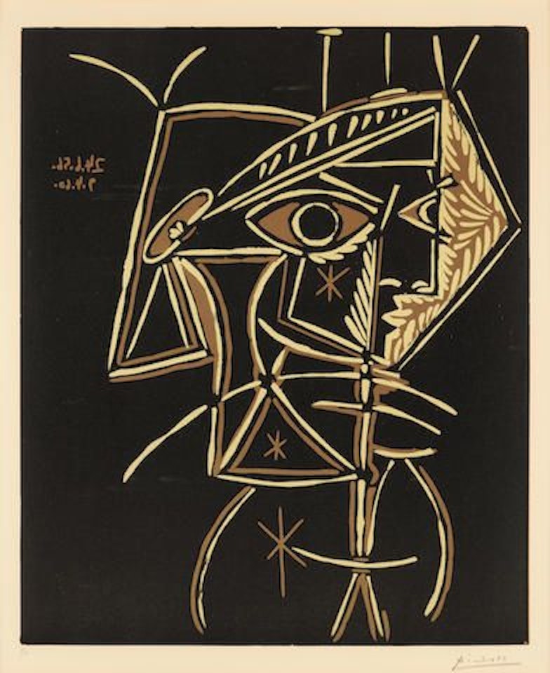 Tête de femme by Pablo Picasso