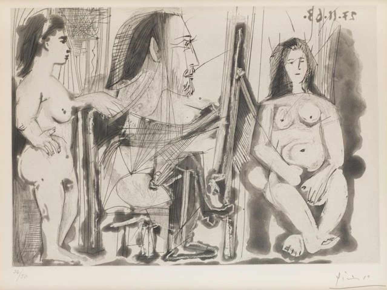 Dans L'Atelier by Pablo Picasso