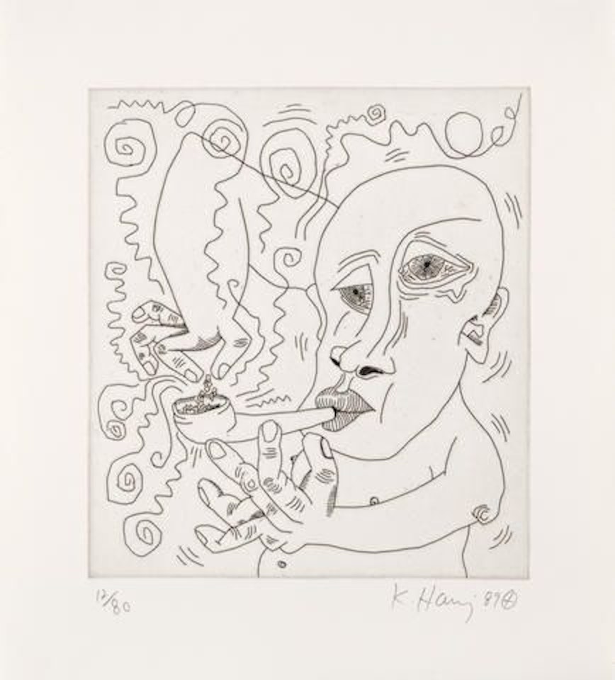 The Valley 10 by Keith Haring