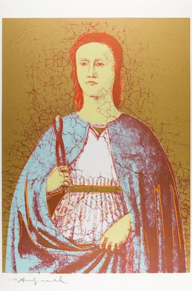 Saint Apollonia by Andy Warhol