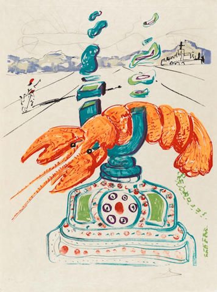 Imaginations and Objects of the Future by Salvador Dali