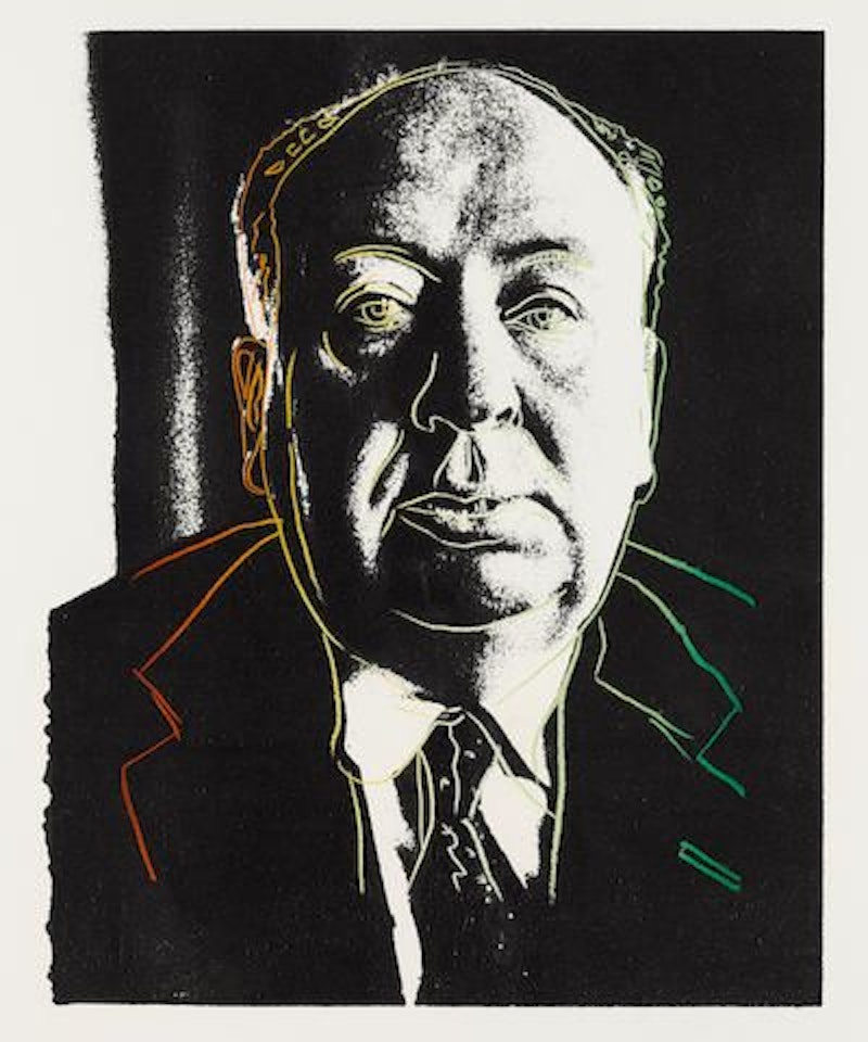 Alfred Hitchcock by Andy Warhol