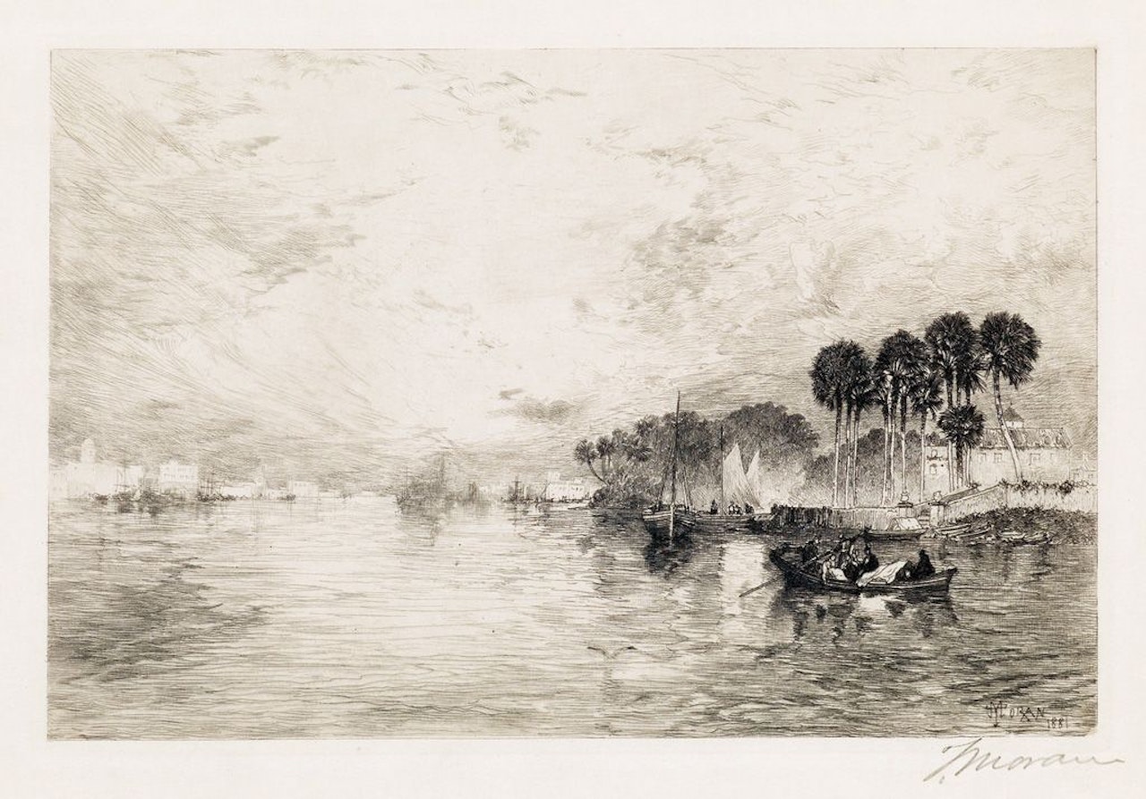 Morning On The St. Johns, Florida by Thomas Moran