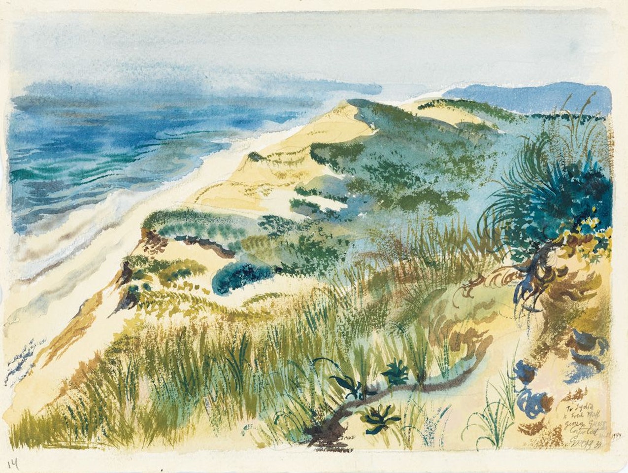 Dunes Of Cape Cod by George Grosz