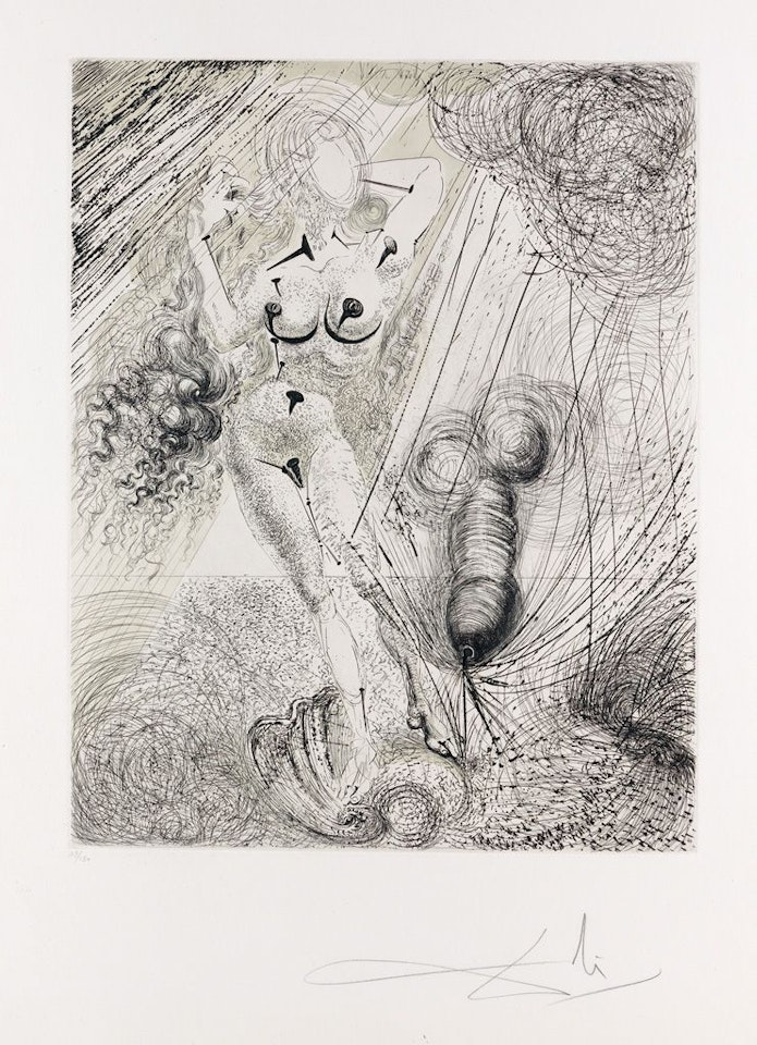 Aphrodite by Salvador Dali