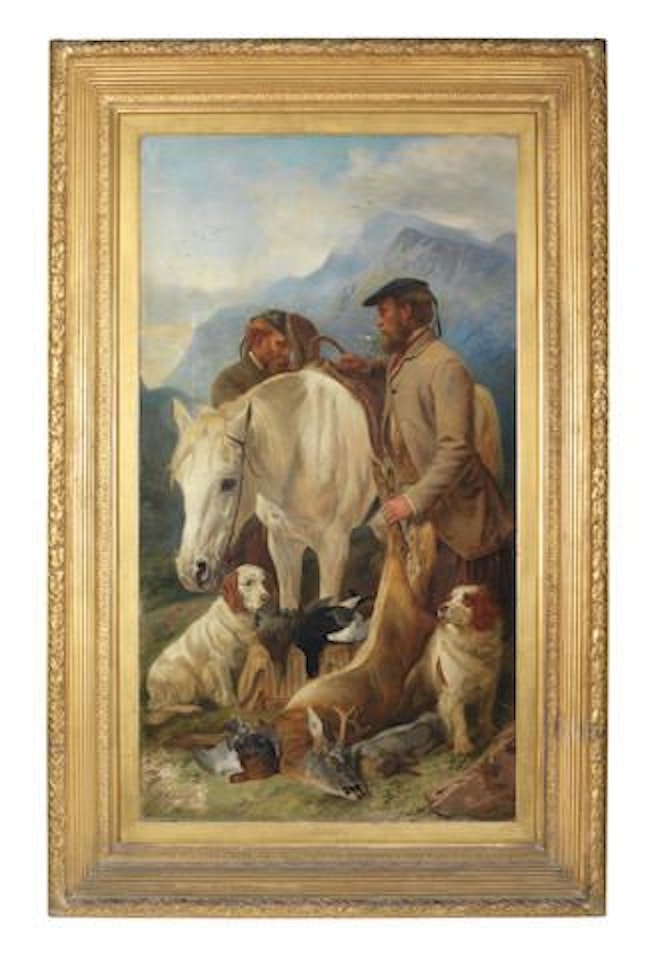 The keeper's pony by Richard Ansdell
