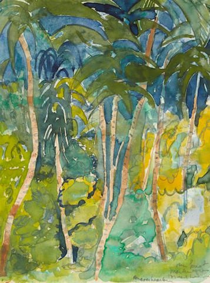 Martinique Rainforest II by Romare Bearden