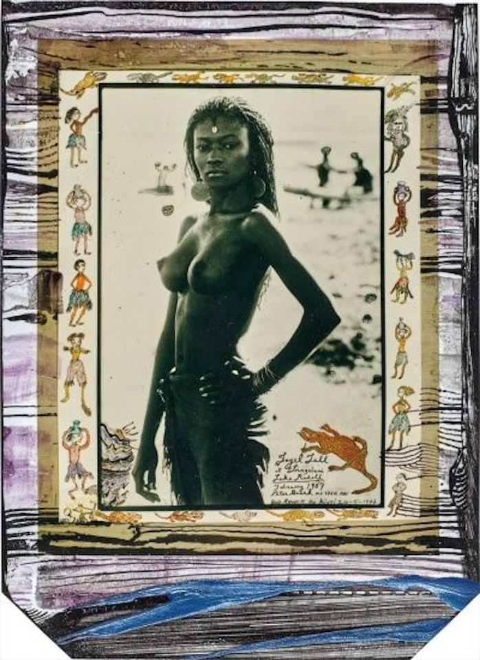 Fayel Tall at Loingalani, Lake Rudolf, Kenya, February by Peter Beard