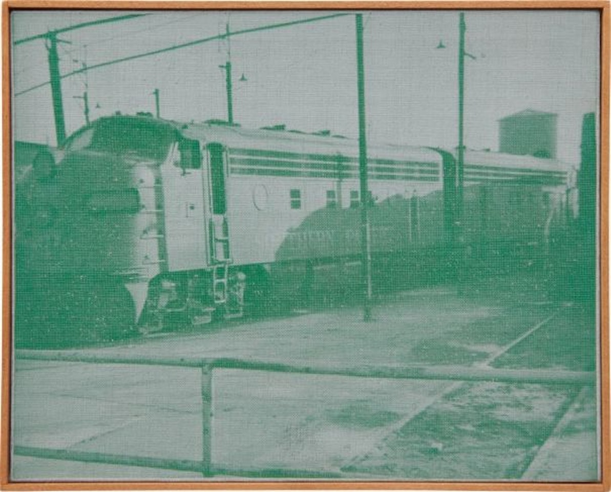 Green Southern Pacific by Richard Pettibone