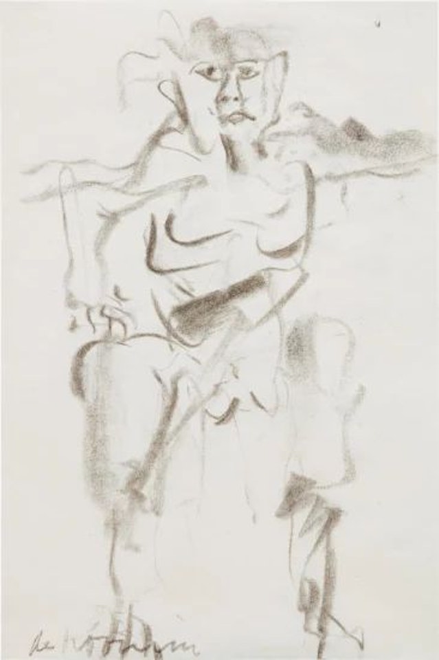 Untitled (Man) by Willem de Kooning