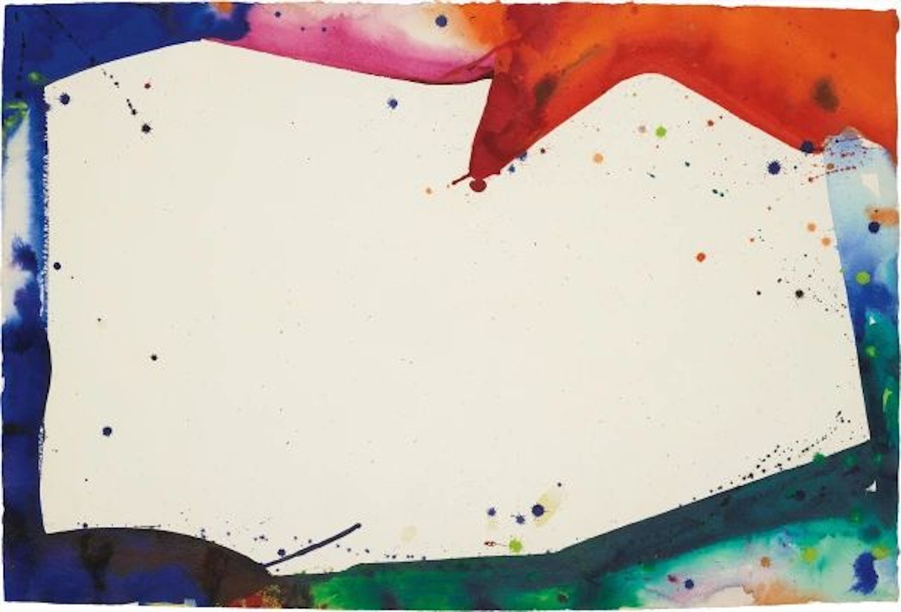 Untitled by Sam Francis